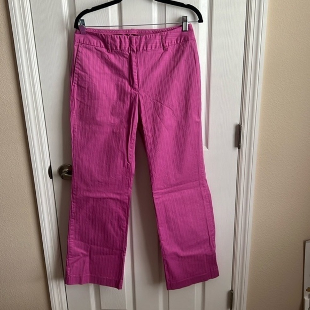 Merona Pink Striped Dress Pants, Casual Career, Classic Office,‎ Everyday Wear 8
